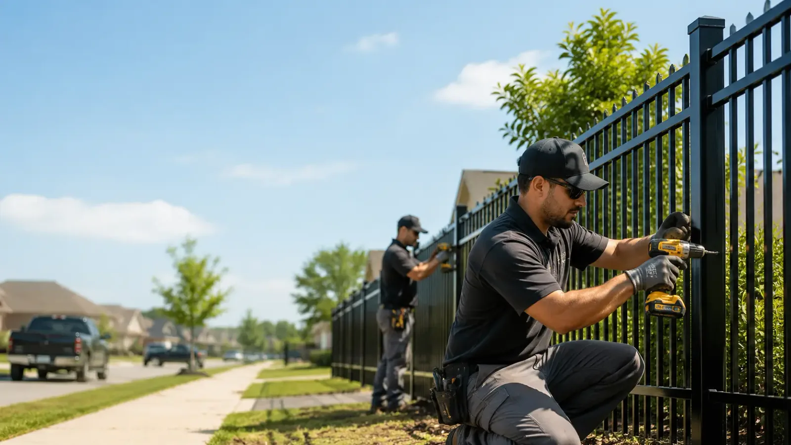 Metal Fence Installation in Slickville, PA
